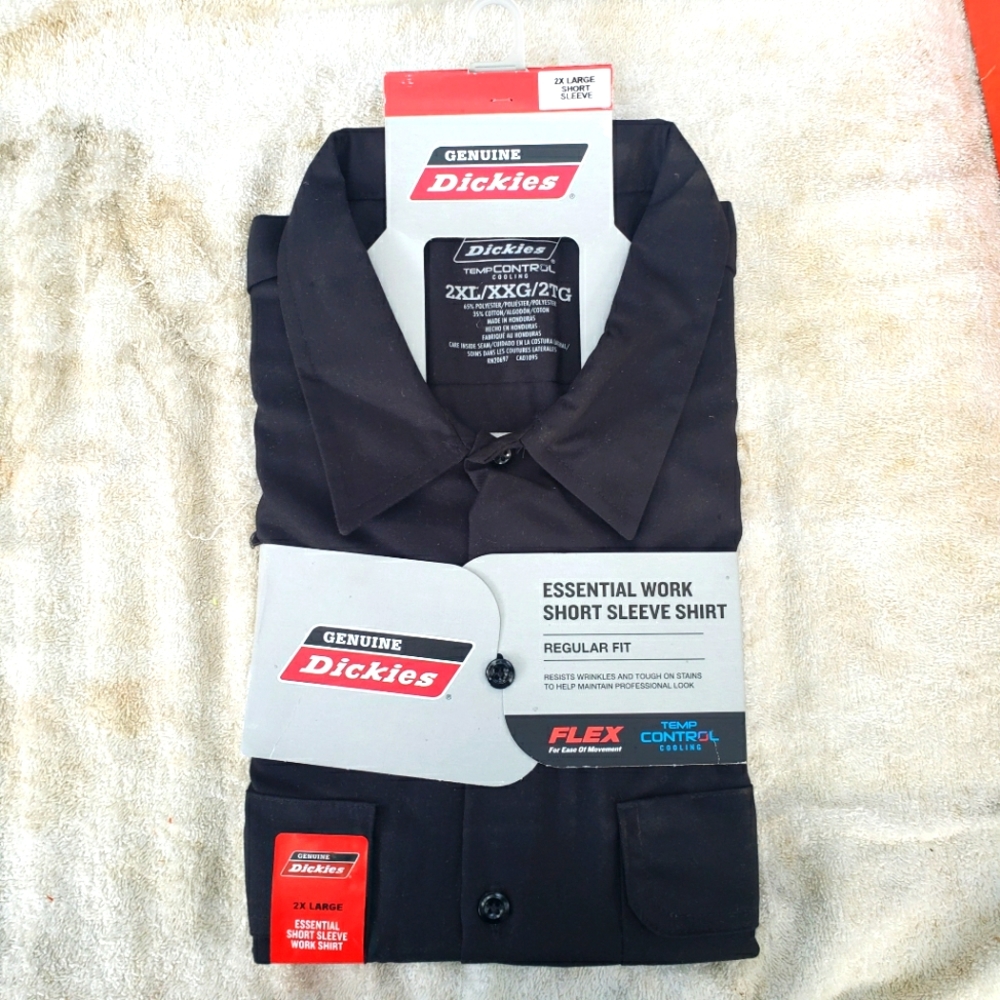 Men's 2XL Dickinson Short Sleeve Flex Shirt